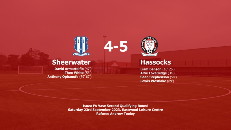 Report: Sheerwater 4-5 Hassocks