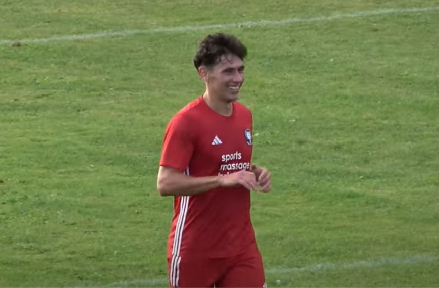 Liam Benson scored nine times in seven games to win Hassocks September 2023 Player of the Month