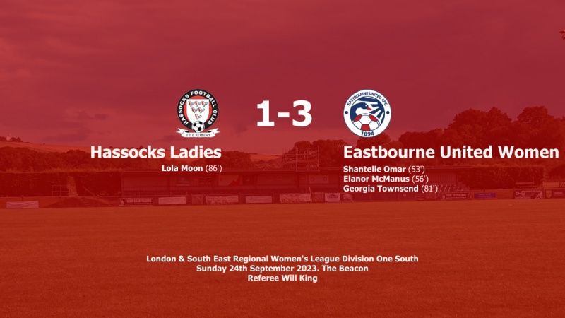 Report: Hassocks Ladies 1-3 Eastbourne United Women