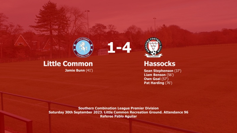 Report: Little Common 1-4 Hassocks