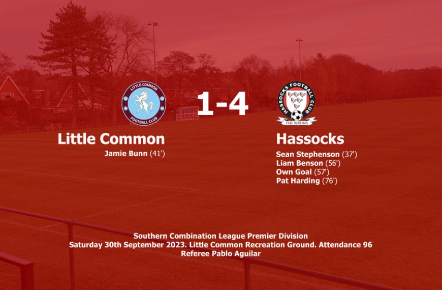 Hassocks picked up an excellent 4-1 win on the road at Little Common