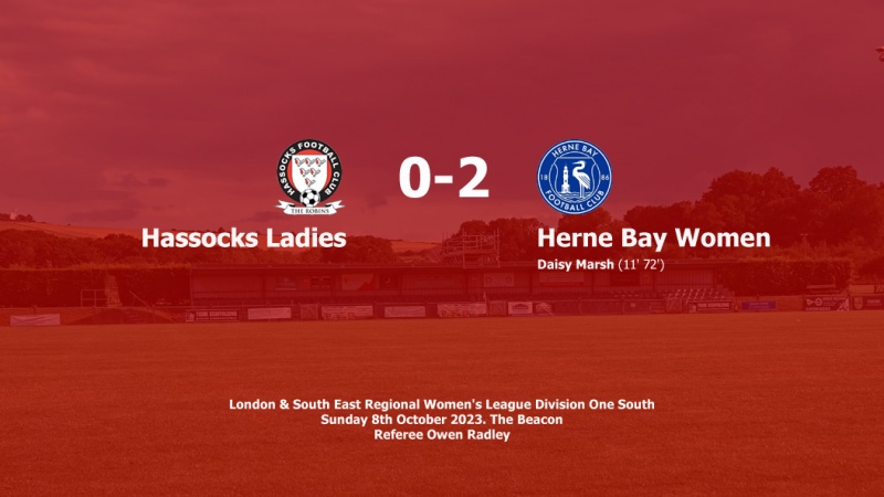 Report: Hassocks Ladies 0-2 Herne Bay Women