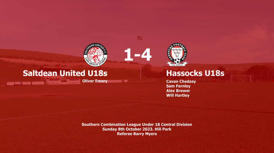 Report: Saltdean United U18s 1-4 Hassocks U18s