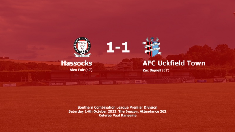 Report: Hassocks 1-1 AFC Uckfield Town