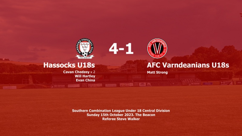 Report: Hassocks U18s 4-1 AFC Varndeanians U18s