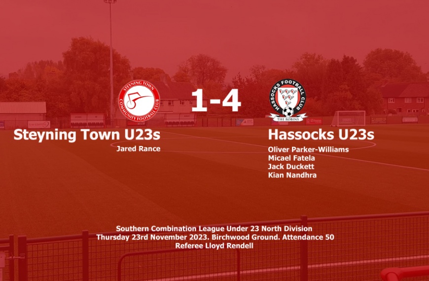 Hassocks Under 23s picked up a 4-1 win away at Steyning Town