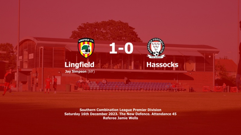 Report: Lingfield 1-0 Hassocks