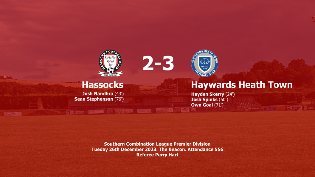 Report: Hassocks 2-3 Haywards Heath Town