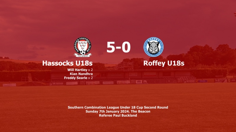 Report: Hassocks U18s 5-0 Roffey U18s