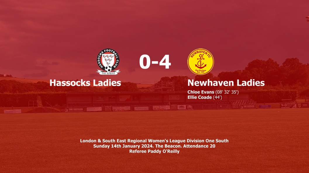 Report: Hassocks Ladies 0-4 Newhaven Ladies