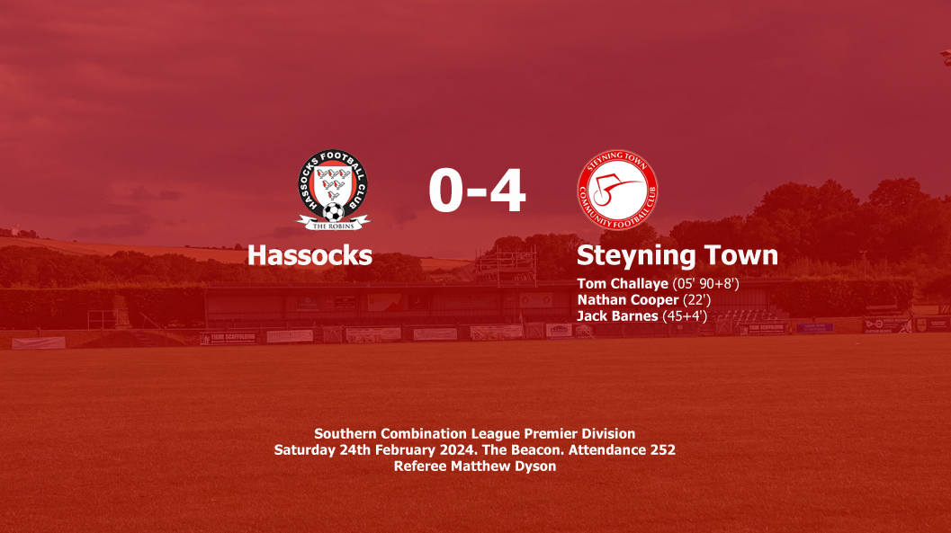 Report: Hassocks 0-4 Steyning Town