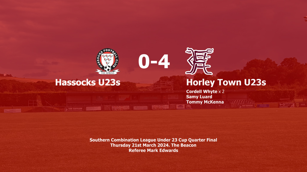 Report: Hassocks U23s 0-4 Horley Town U23s