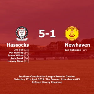 Report: Hassocks 5-1 Newhaven