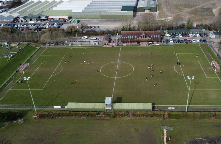 The Beacon, home of Hassocks Football Club