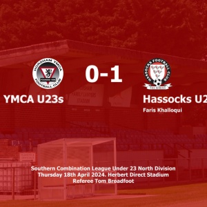 Report: Horsham YMCA U23s 0-1 Hassocks U23s