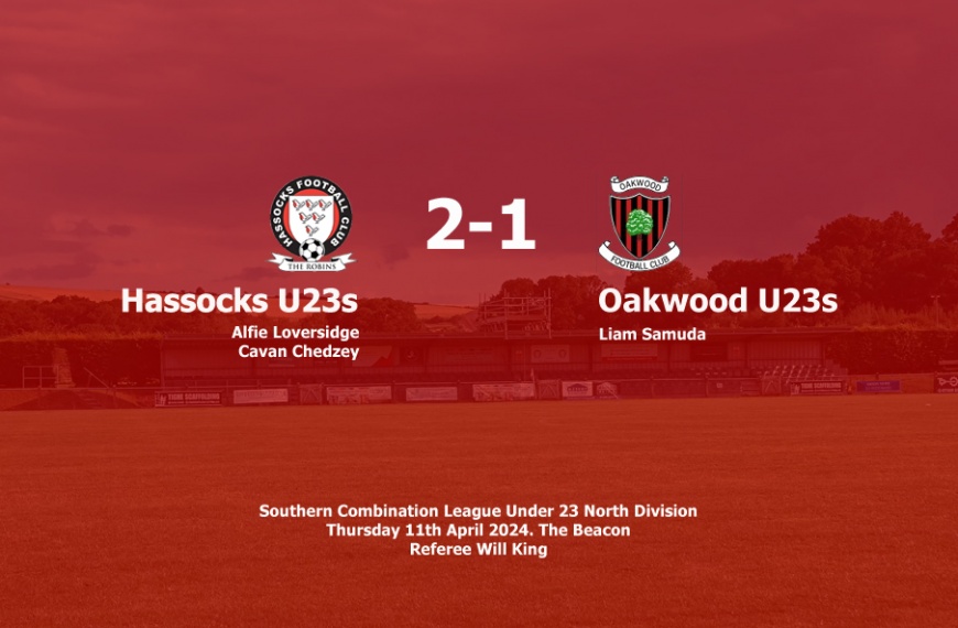 Hassocks Under 23s started a busy run of six games in four weeks with a 2-1 win over Oakwood