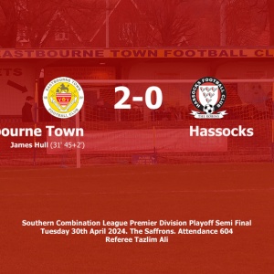 Report: Eastbourne Town 2-0 Hassocks
