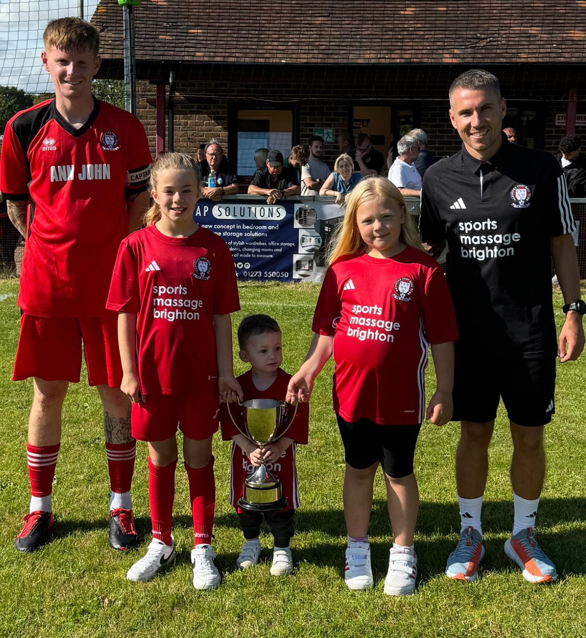 Hassocks win Ann John Trophy with record-breaking amount raised