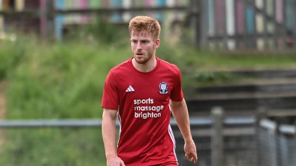 Hassocks defender Joe Bull