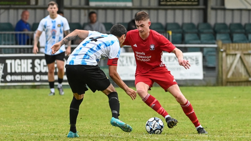 Jamie Wilkes playing for Hassocks