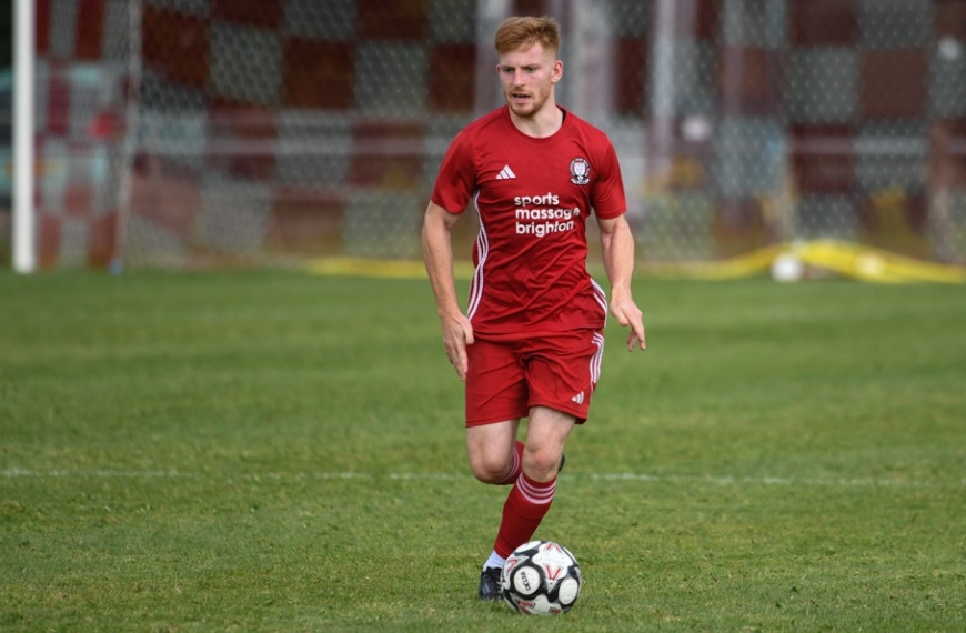 Joe Bull recently made his 200th appearance for Hassocks