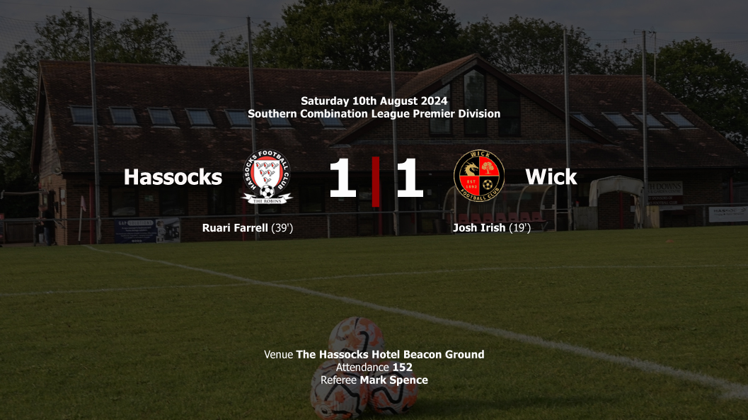 Report: Hassocks 1-1 Wick