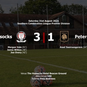 Report: Hassocks 3-1 Petersfield Town