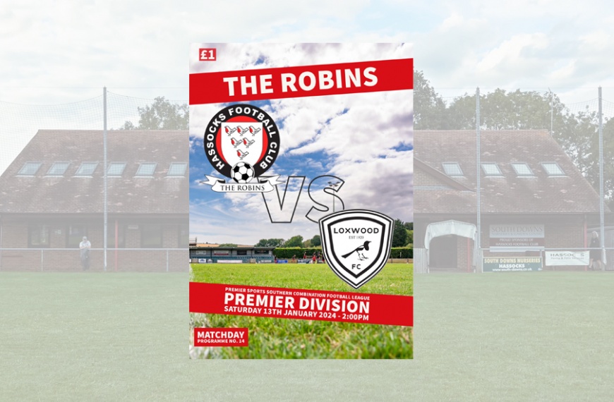 Download your Hassocks v Loxwood programme