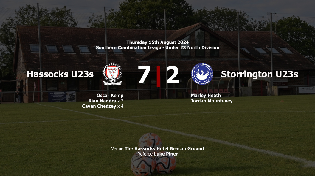 Report: Hassocks U23s 7-2 Storrington U23s