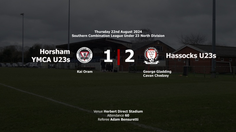 Report: Horsham YMCA U23s 1-2 Hassocks U23s