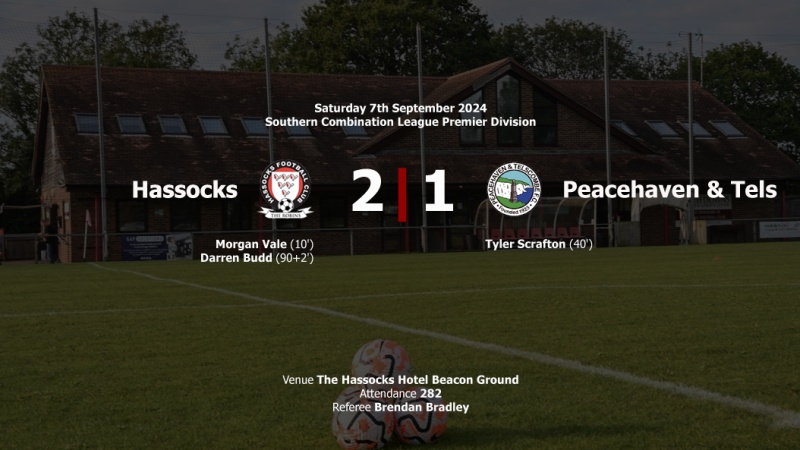 Report: Hassocks 2-1 Peacehaven & Telscombe