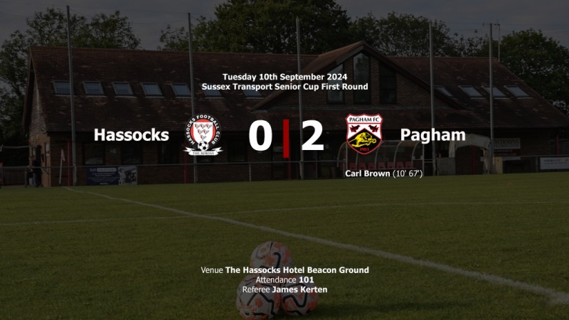 Report: Hassocks 0-2 Pagham