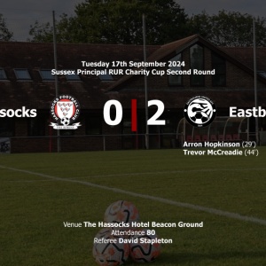 Report: Hassocks 0-2 Eastbourne United