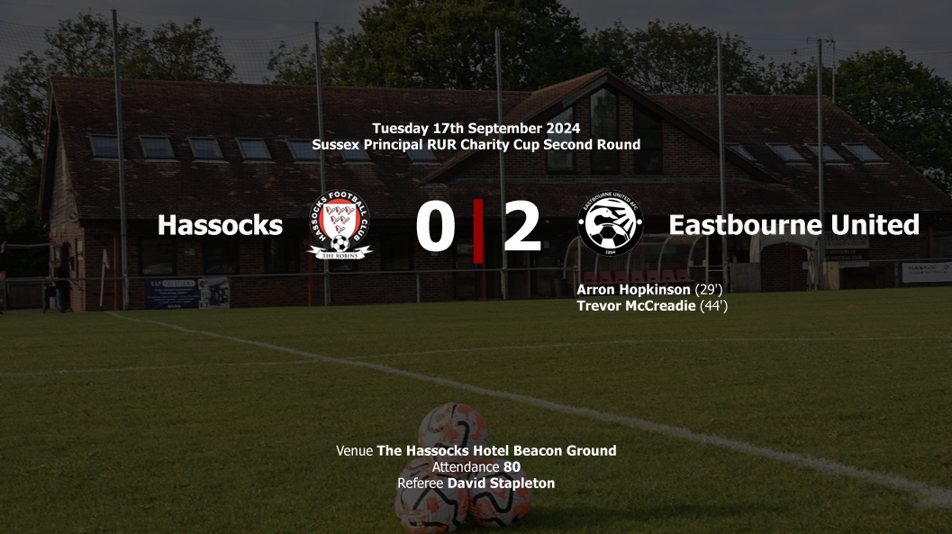 Report: Hassocks 0-2 Eastbourne United