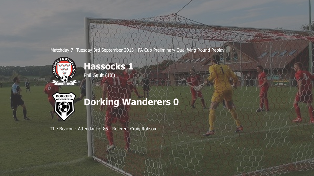 Report: Hassocks 1-0 Dorking Wanderers, 03/09/13