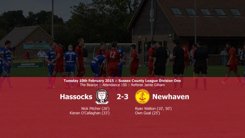 Report: Hassocks 2-3 Newhaven, 10/02/15