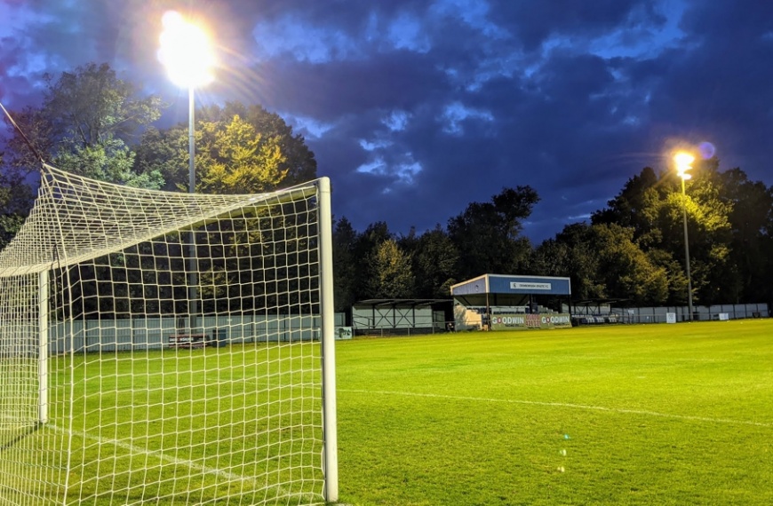 Crowborough Community Stadium, home of Crowborough Athletic