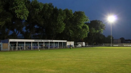 The Edgar & Wood Stadium, Middle Road, home of Shoreham