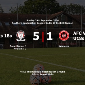 Report: Hassocks U18s 5-1 AFC Varndeanians U18s