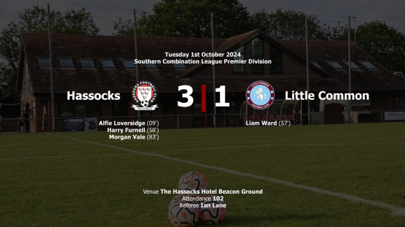 Report: Hassocks 3-1 Little Common