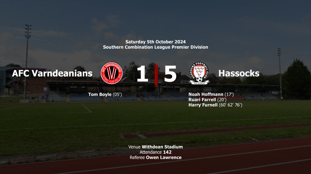 Report: AFC Varndeanians 1-5 Hassocks