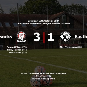 Report: Hassocks 3-1 Eastbourne United