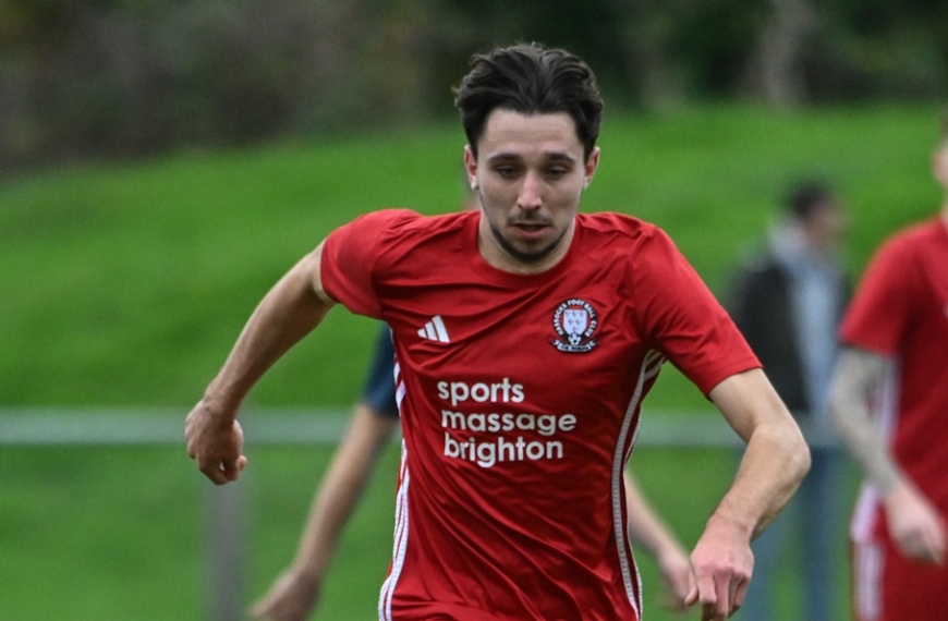 Harry Furnell has been named Hassocks Player of the Month for October 2024