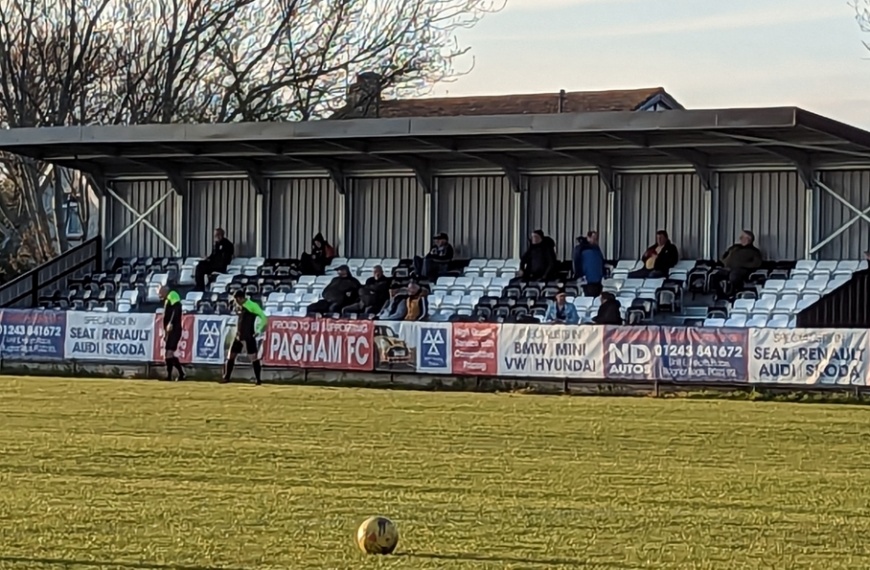 Nyetimber Lane, home of Pagham Football Club