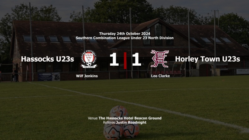 Report: Hassocks U23s 1-1 Horley Town U23s