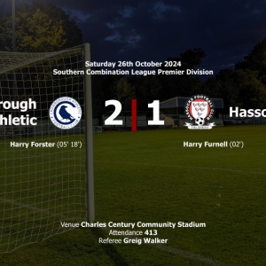 Report: Crowborough Athletic 2-1 Hassocks