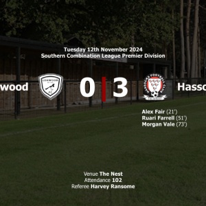 Report: Loxwood 0-3 Hassocks