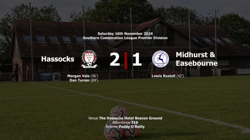 Report: Hassocks 2-1 Midhurst & Easebourne