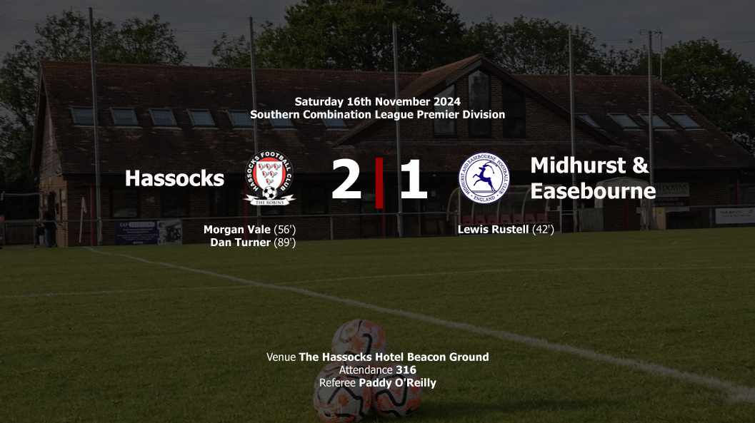 Report: Hassocks 2-1 Midhurst & Easebourne