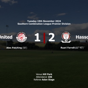 Report: Saltdean United 1-2 Hassocks